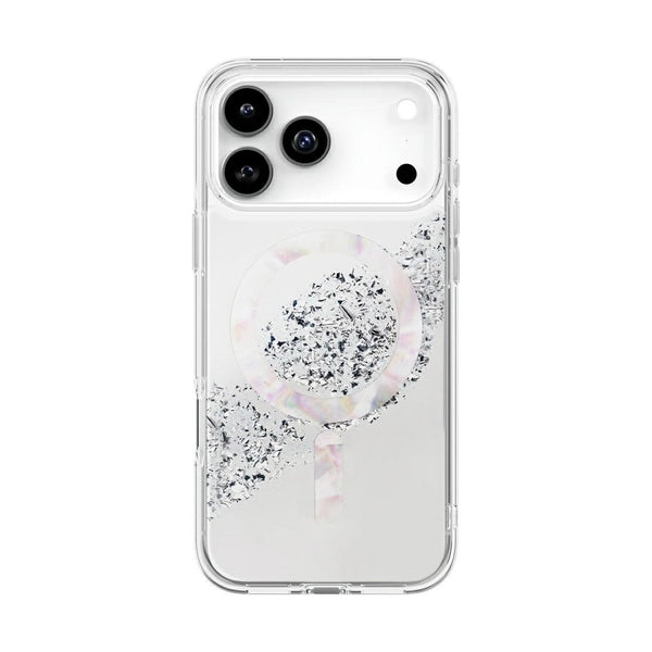 UNIQ COEHL IPHONE 17 PRO MAX MAGNETIC CHARGING CRYSTELLE - SPARKLING SILVER (SPARKLING SILVER)