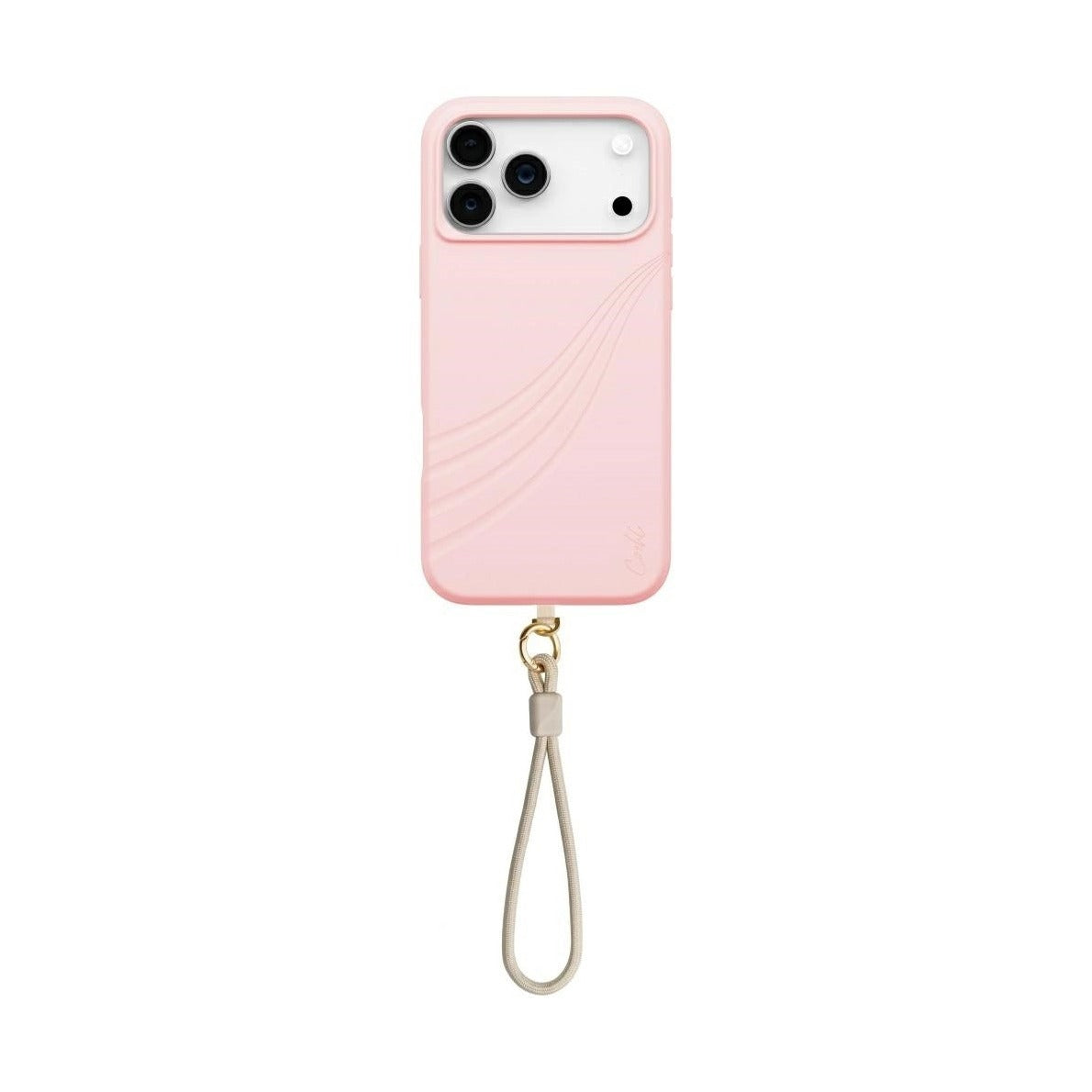 جراب UNIQ Coehl Serina لهاتف iPhone 17 Pro Max، لون وردي سحابي - غطاء MagSafe