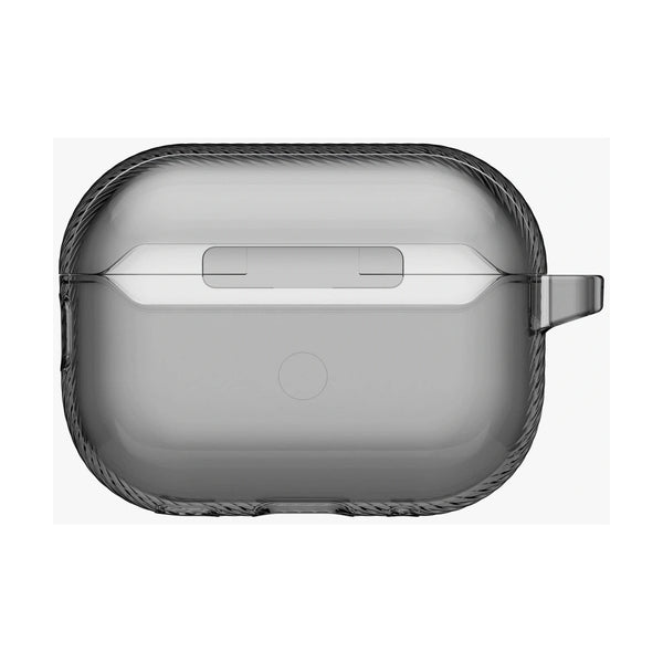 UNIQ GLASE PRO AIRPODS PRO 3RD GEN LOCK CASE - GLOSSY SMOKE