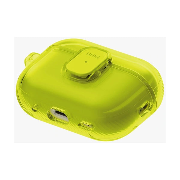 UNIQ GLASE PRO AIRPODS PRO 3RD GEN LOCK CASE - LIGHT LIME