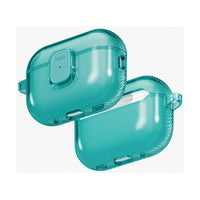 حافظة UNIQ GLASE PRO AIRPODS PRO 3RD GEN LOCK - لون بطي (أزرق مخضر)