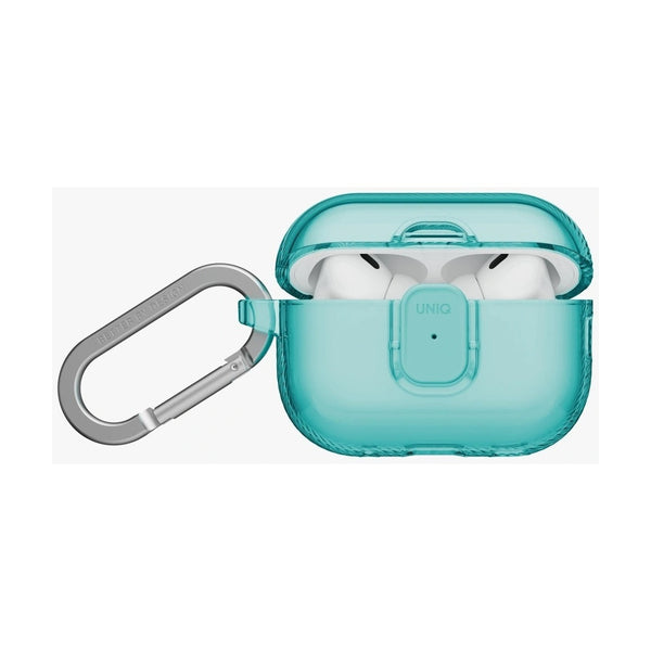 UNIQ GLASE PRO AIRPODS PRO 3RD GEN LOCK CASE - TEAL