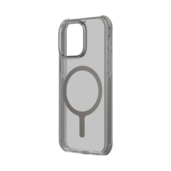UNIQ HYBRID IPHONE 15 PRO MAGCLICK CHARGING COMBAT (AF) - FROST GREY