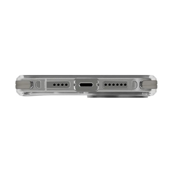 UNIQ HYBRID IPHONE 15 PRO MAGCLICK CHARGING COMBAT (AF) - FROST GREY