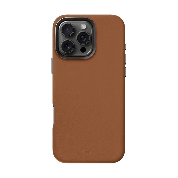 UNIQ HYBRID IPHONE 16 PRO (2024) 6.3 MAGCLICK MAGCLICK CHARGING LYDEN - CARAMEL