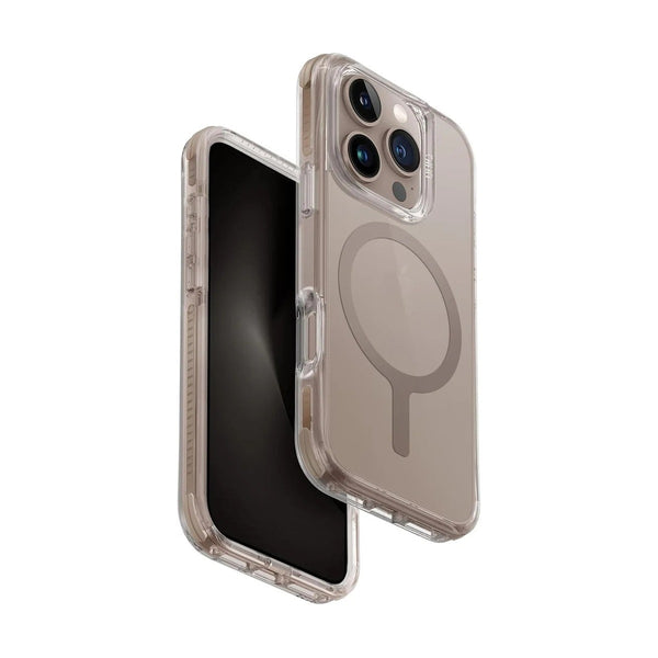 UNIQ HYBRID IPHONE 16 PRO (2024) 6.9 MAGCLICK CHARGING COMBAT - TAUPE GOLD