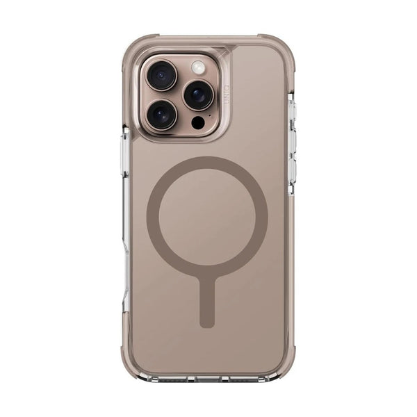 UNIQ HYBRID IPHONE 16 PRO (2024) 6.9 MAGCLICK CHARGING COMBAT - TAUPE GOLD