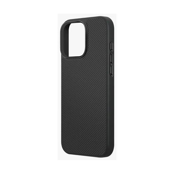 UNIQ HYBRID IPHONE 16 PRO MAX MAGCLICK CHARGING KEVA AIR WITH GRIPFIT PREMIUM - CARBON BLACK