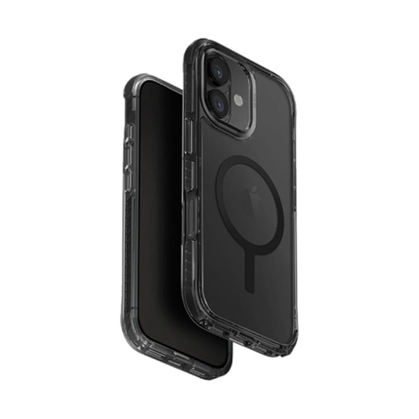 UNIQ HYBRID IPHONE 17 MAGCLICK CHARGING COMBAT - CARBON BLACK