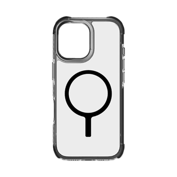 UNIQ HYBRID IPHONE 17 MAGCLICK CHARGING COMBAT - CARBON BLACK