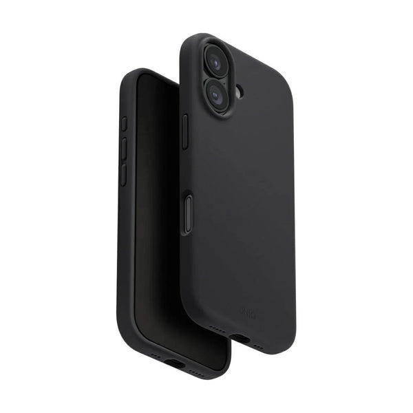 UNIQ HYBRID IPHONE 17 MAGCLICK CHARGING LINO - CHARCOAL GREY