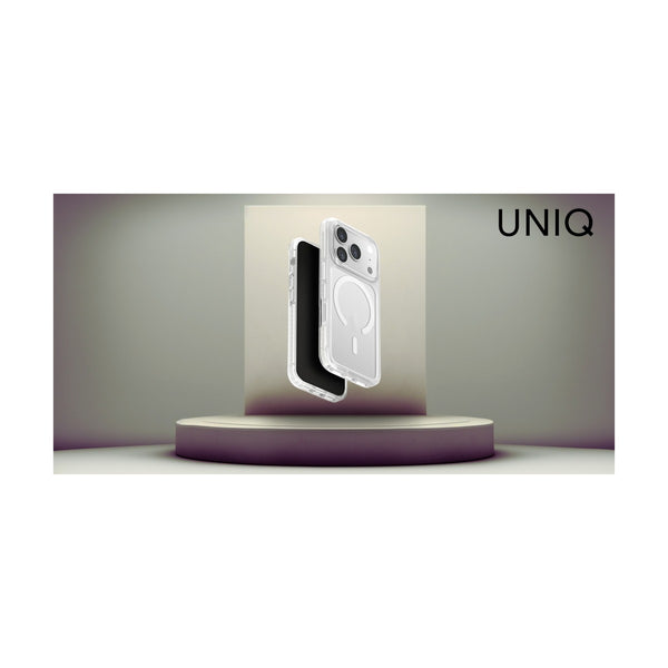 UNIQ HYBRID IPHONE 17 PRO MAGCLICK CHARGING COMBAT - BLANC WHITE