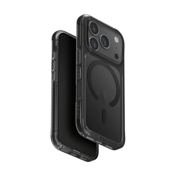 UNIQ HYBRID IPHONE 17 PRO MAGCLICK CHARGING COMBAT - CARBON BLACK