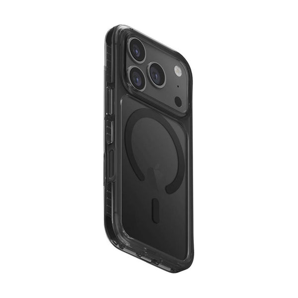 UNIQ HYBRID IPHONE 17 PRO MAGCLICK CHARGING COMBAT - CARBON BLACK
