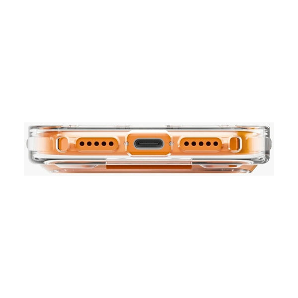 UNIQ HYBRID IPHONE 17 PRO MAGCLICK CHARGING HELDRO AIR - VOLT ORANGE