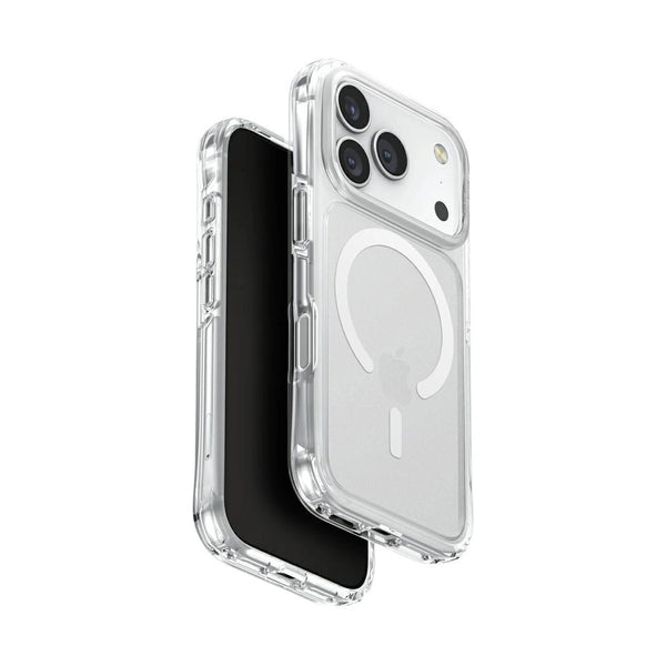 UNIQ HYBRID IPHONE 17 PRO MAGCLICK CHARGING LIFEPRO XTREME (AF) - FROST CLEAR/WHITE