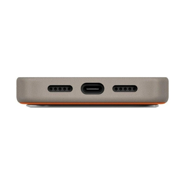 UNIQ HYBRID IPHONE 17 PRO MAGCLICK CHARGING LYDEN DS - FLAME ORANGE/FLINT GREY