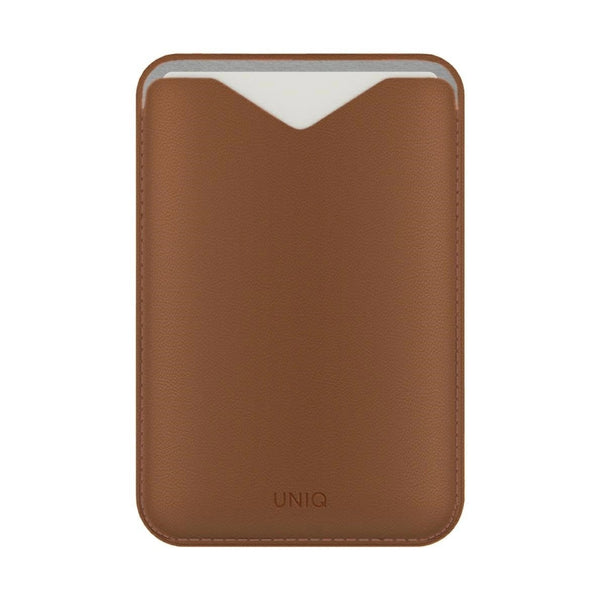 UNIQ LYDEN EVO MAGNETIC STAND CARD HOLDER - CARAMEL