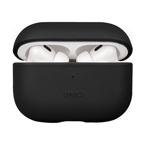 UNIQ TERRA GENUINE LEATHER AIRPODS PRO 2ND GEN (2022) CASE - DALLAS BLACK