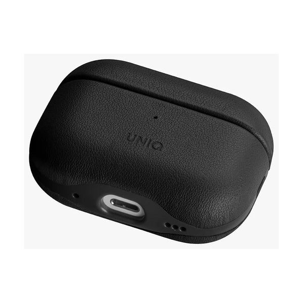 UNIQ TERRA GENUINE LEATHER AIRPODS PRO 2ND GEN (2022) CASE - DALLAS BLACK