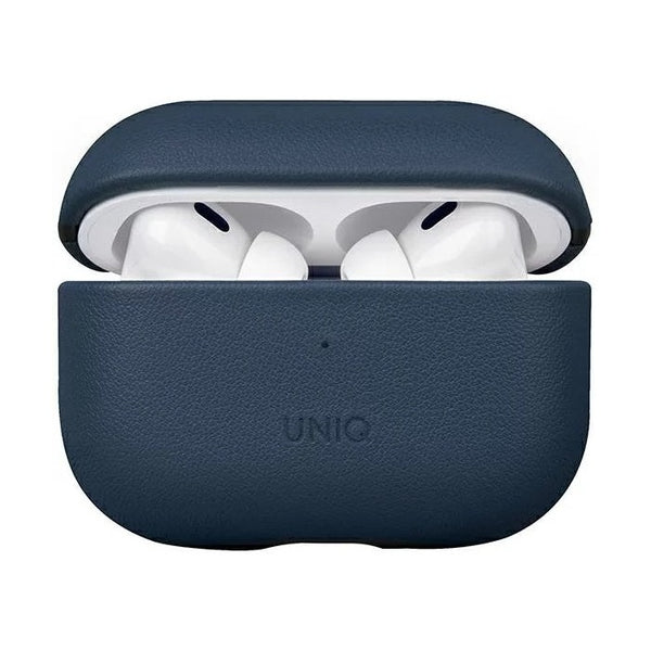 UNIQ TERRA GENUINE LEATHER AIRPODS PRO 2ND GEN (2022) CASE - SPACE BLUE