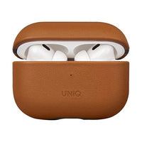 UNIQ TERRA GENUINE LEATHER AIRPODS PRO 2ND GEN (2022) CASE - TOFFEE BROWN