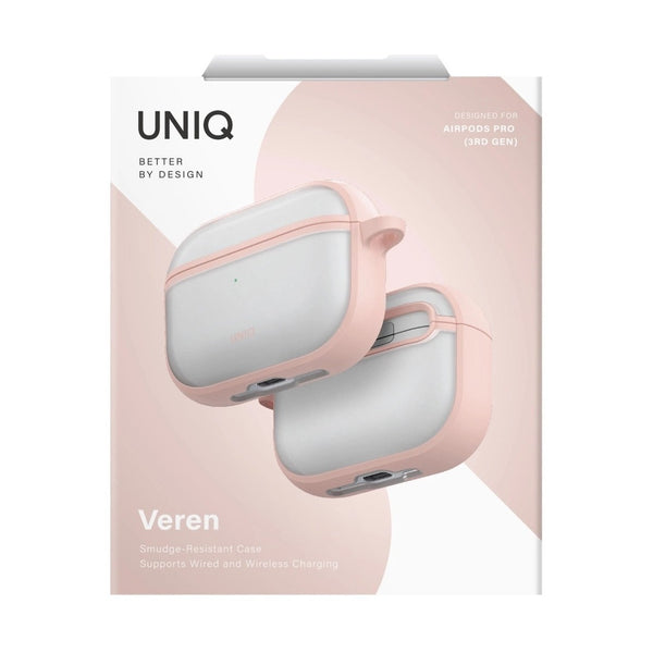 UNIQ VEREN AIRPODS PRO 3RD GEN HANG CASE - PINK HAZE