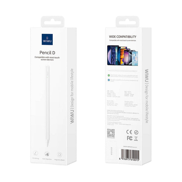 Wiwu - 2 In 1 Pencil D - White