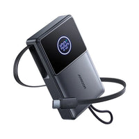 Joyroom JR-PR1 10000mAh 22.5W Powerbank with Built-in Retractable USB-C Cable - Black