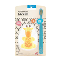 Flipper Fun Animal Giraffe Toothbrush and Cover Set - Kids Oral Care
