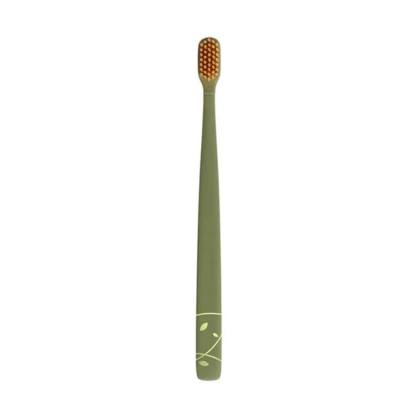 Flipper - Toothbrush Flp Twigo Adults / Mustard Yellow & Olive Green