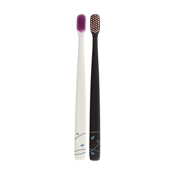 Flipper - Toothbrush Flp Twigo Adults / Charcoal Brown & Pepper White