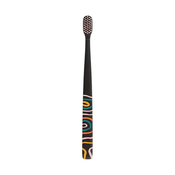 Flipper - Toothbrush Cover & Toothbrush Flp Twigo Adult Basic Combo Pack / Smoke