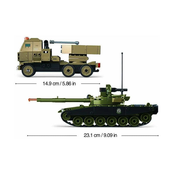 Sluban Army Operation Hunt and Eliminate Raid Military Brick Building Set