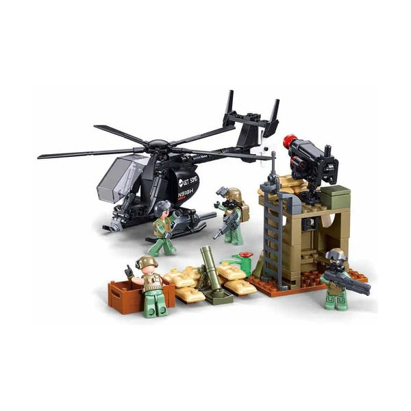 Sluban Army Joint Assault Force 744 Pieces - Military Brick Set