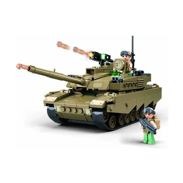 Sluban Army M1X Main Battle Tank 314 Pieces - Military Brick Set