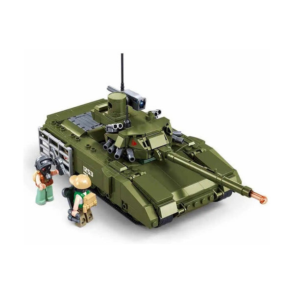 Sluban Army T-14 Armata Tank 319 Pieces - Military Brick Set