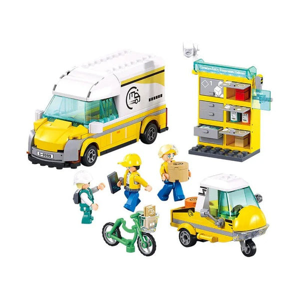 Sluban Metropolis Indoor Express 255 Pieces - City Brick Building Set