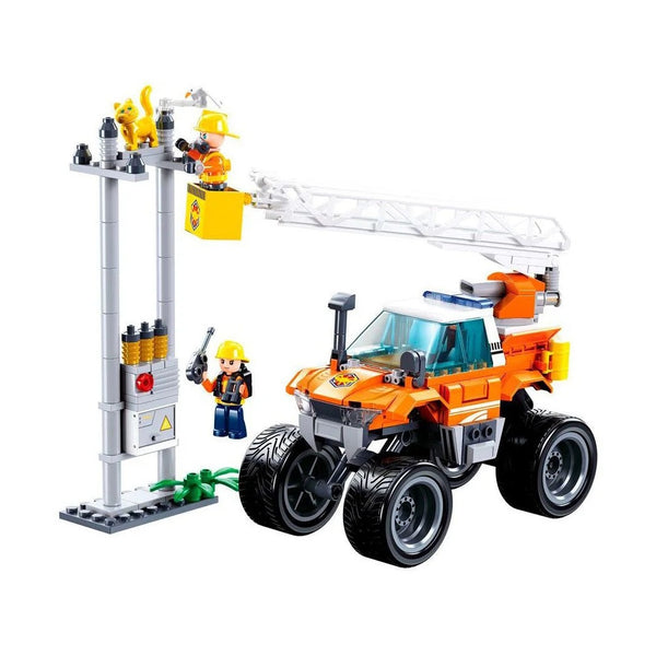 Sluban Metropolis Rescue Vehicle 272 Pieces - City Brick Building Set