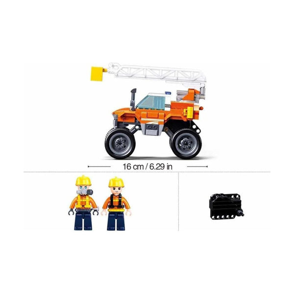 Sluban Metropolis Rescue Vehicle 272 Pieces - City Brick Building Set