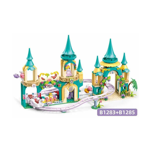 Sluban Metropolis Roller Coaster 448 Pieces - City Brick Building Set