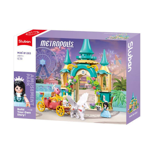 Sluban Metropolis Star Gate 288 Pieces - City Brick Building Set