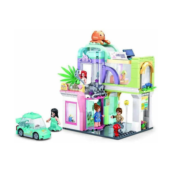 Sluban Metropolis D.C. Crowne Hotel 428 Pieces - City Brick Set