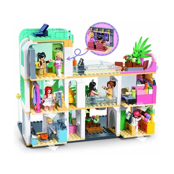 Sluban Metropolis D.C. Department Store 718 Pieces - City Brick Set