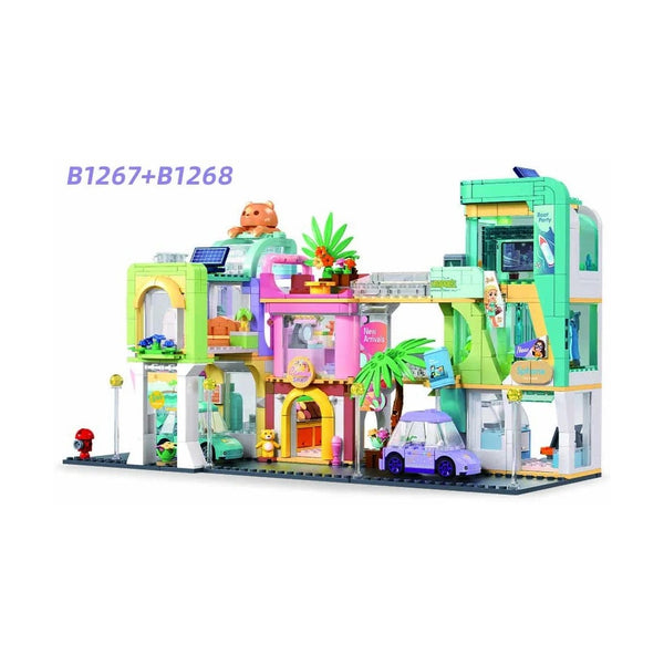 Sluban Metropolis D.C. Department Store 718 Pieces - City Brick Set
