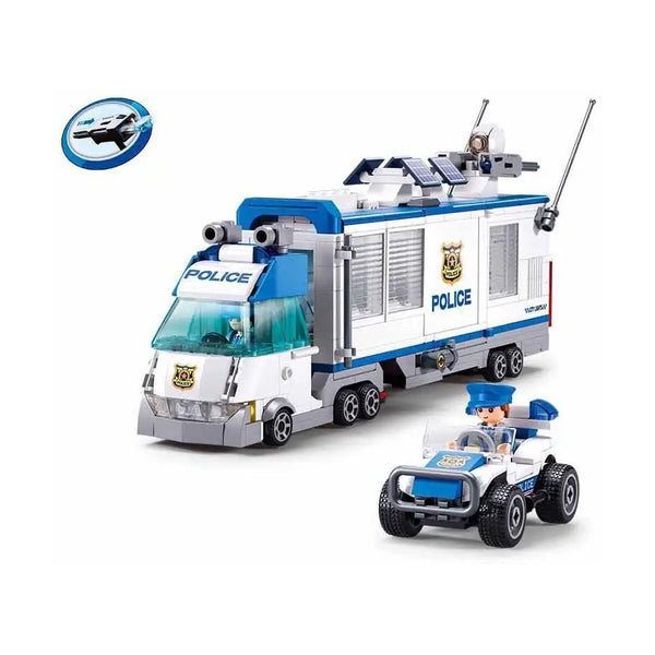 Sluban Metropolis Invasion Command Vehicle - Pull Back Brick Set