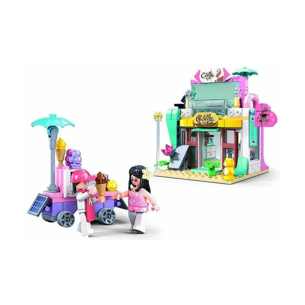 Sluban Metropolis Slubucks Coffee Shop 241 Pieces - City Brick Set