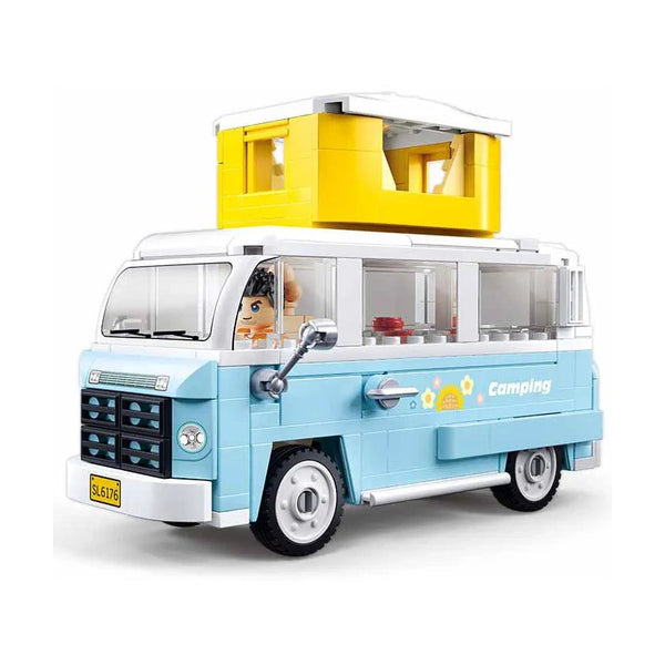 Sluban Modelbricks TS-2 Camping Trailer 1/35 - 265 Piece Model Set