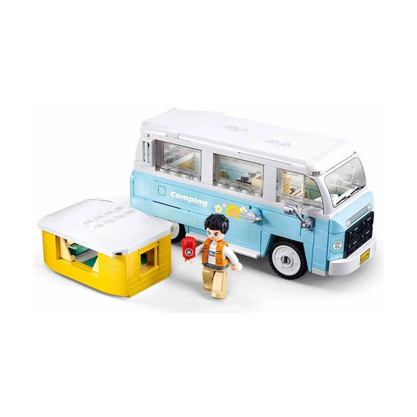 Sluban Modelbricks TS-2 Camping Trailer 1/35 - 265 Piece Model Set