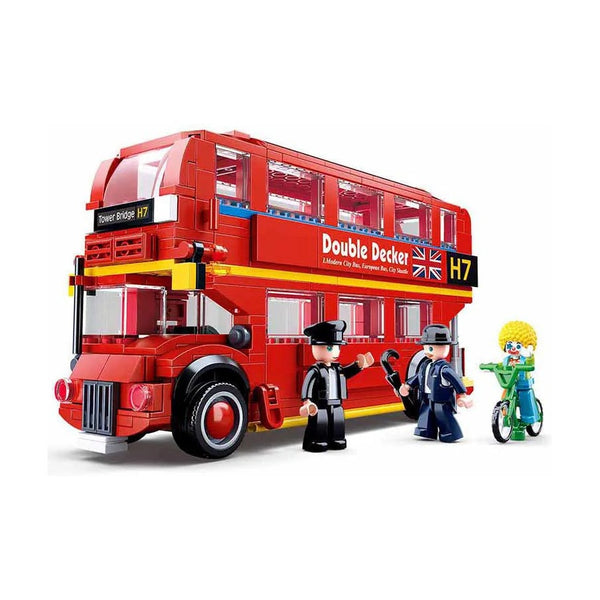 Sluban Modelbricks London Bus 382 Pieces - Display Brick Model Kit